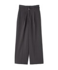 クルミバックルハイウエストパンツ