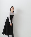 【美人百花12月号掲載】チェーンストラップキャミワンピース