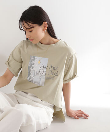 【先行予約6月中旬-下旬入荷予定】＜ロゴＴシャツシリーズ＞フォト＆ロゴＴシャツ