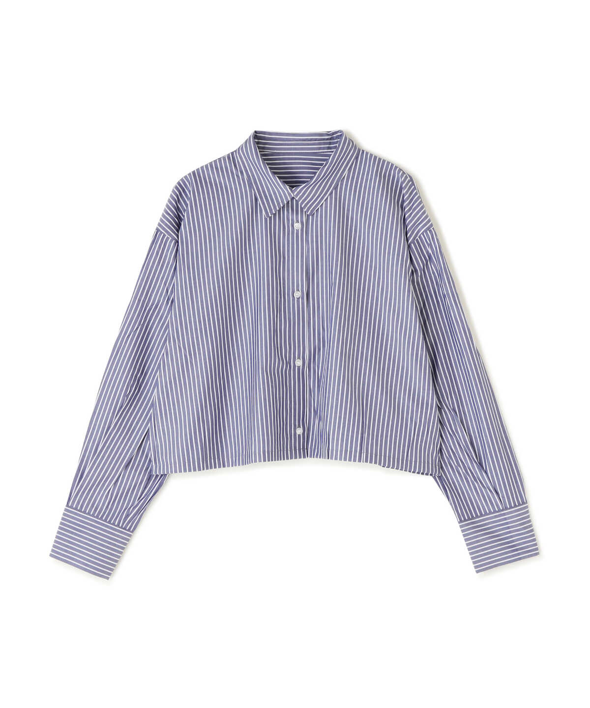 【Oggi10月号掲載】クロップドニット＆シャツセット