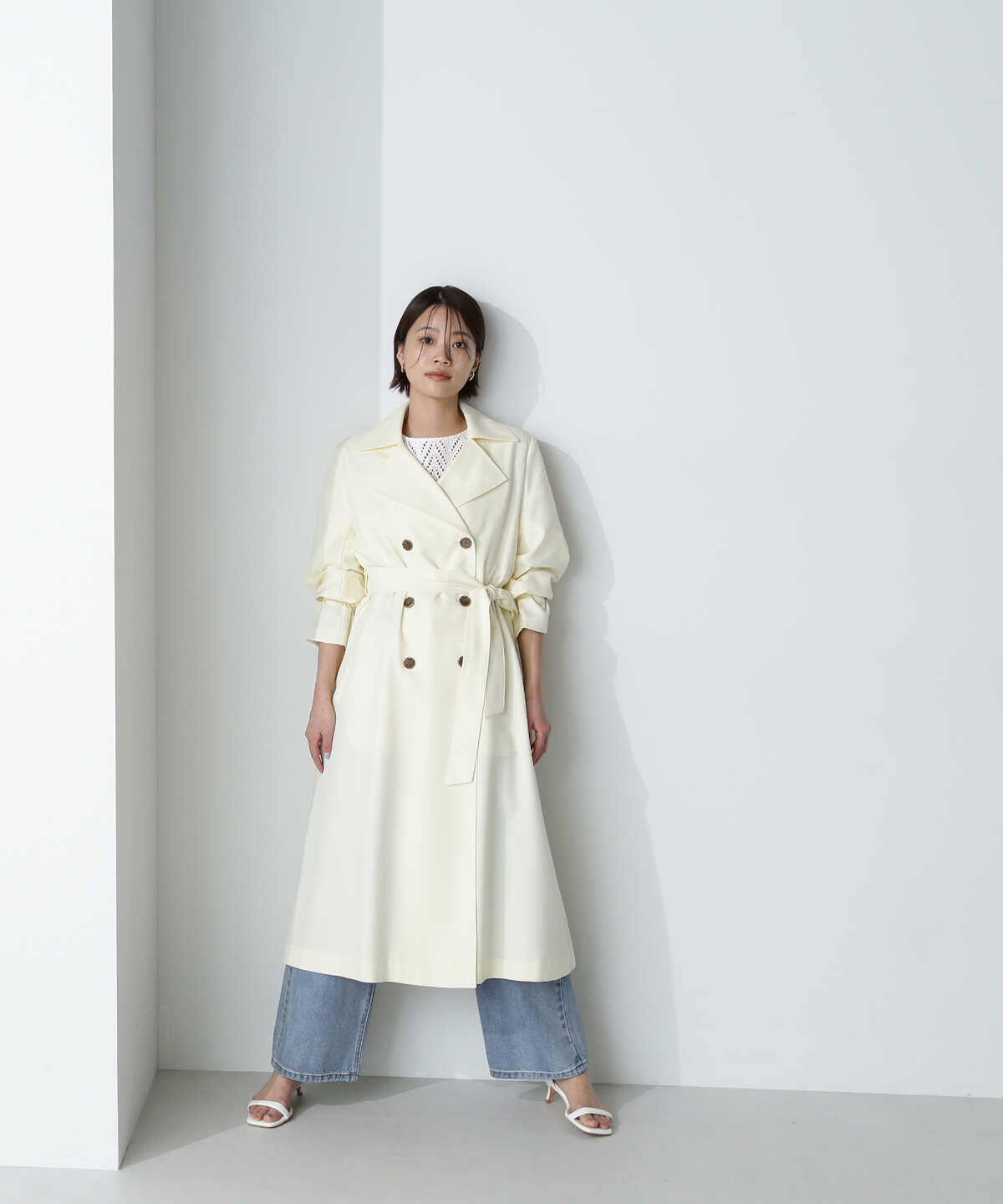 BEIGE 21AW GLANIER ロングコート カシミヤ 176,000円目立った傷や汚れなし