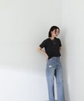 メタルプレート刺繍Tシャツ