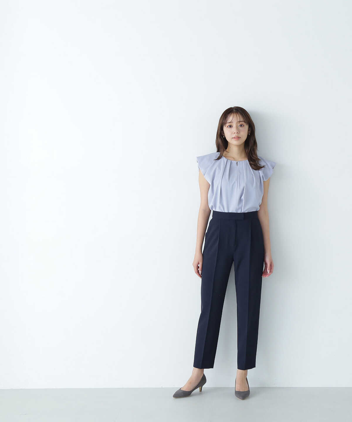 楽天市場】パールポイントブラウス 24SS NATURAL BEAUTY BASIC