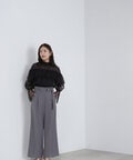 【Oggi10月号掲載】ハイウエストベルテッドパンツ