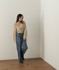 【Oggi10・美人百花10月号掲載】スラックスデニムパンツ