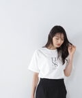 バーティカルロゴボクシーTシャツ