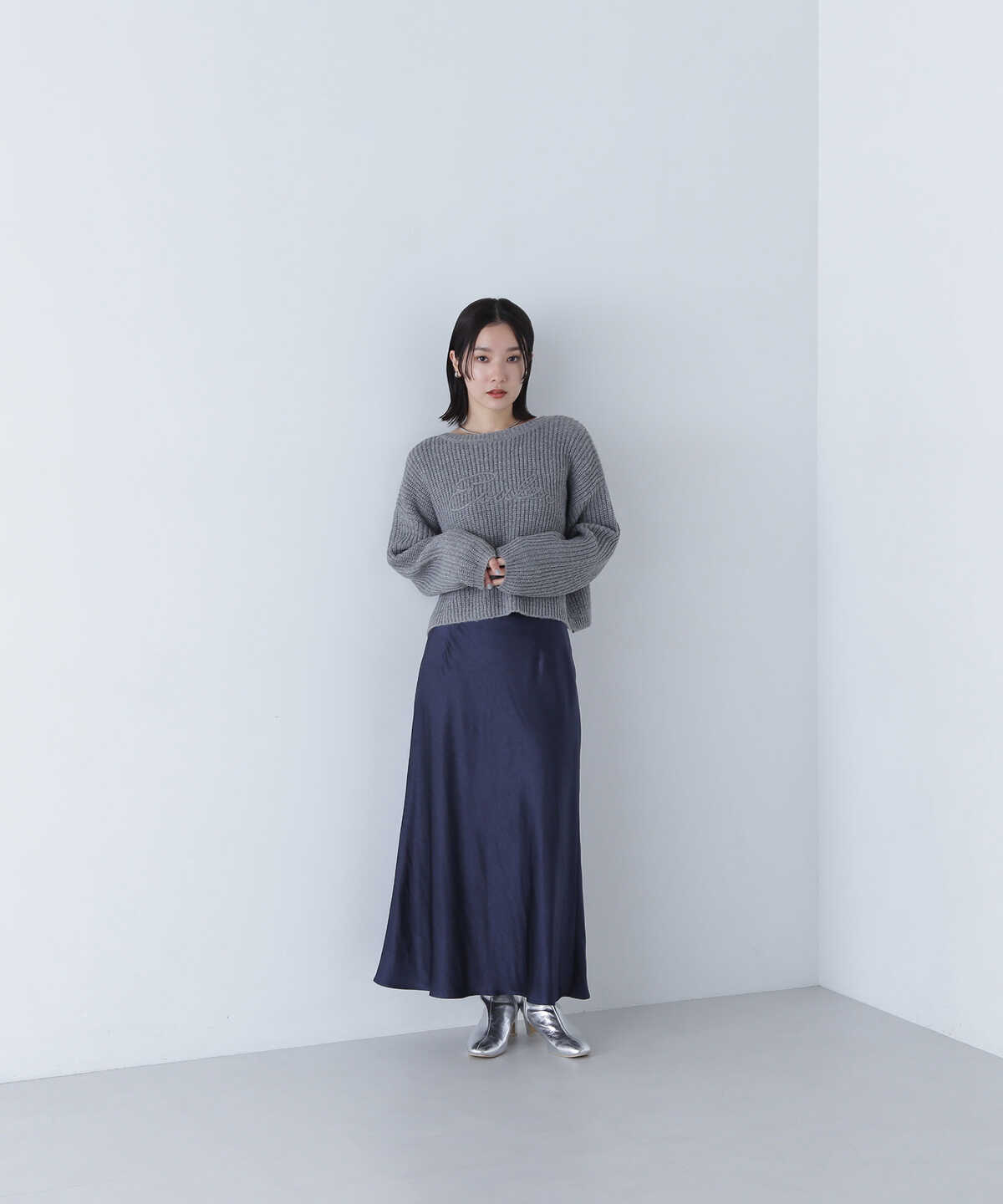 コード刺繍ニット | ニット | Noela OFFICIAL WEB STORE