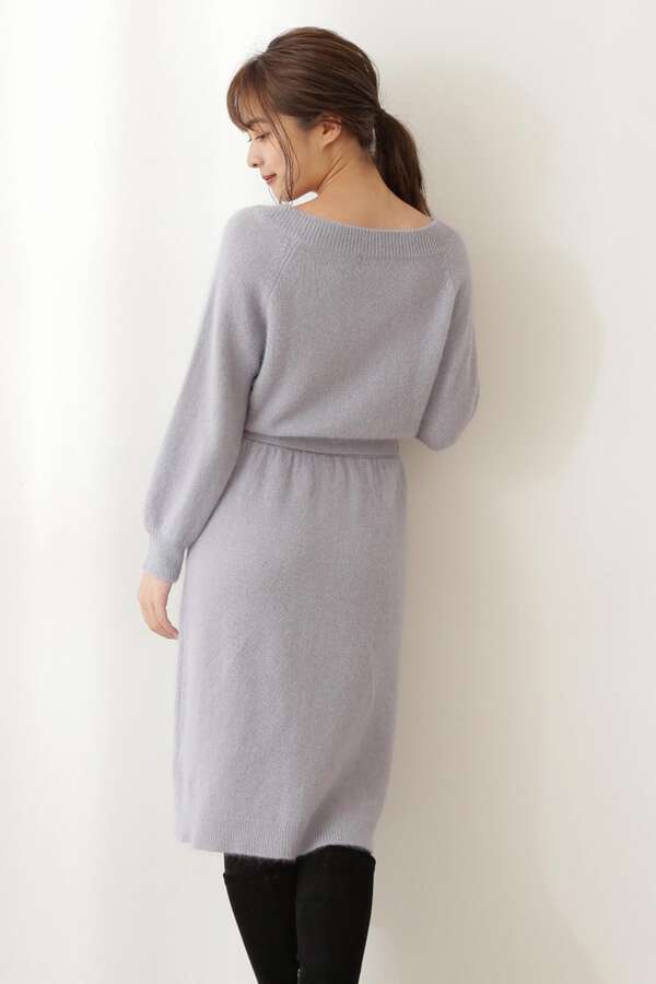 アンゴラ混ボリュームスリーブタイトワンピース Proportion Body Dressing プロポーションボディドレッシング 公式 通販mix Tokyo ミックスドットトウキョウ