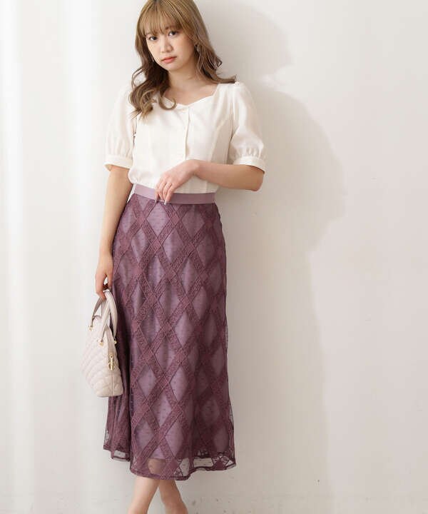 チェックレーススカート Proportion Body Dressing サンエービーディーオンラインストア Sanei Online Store