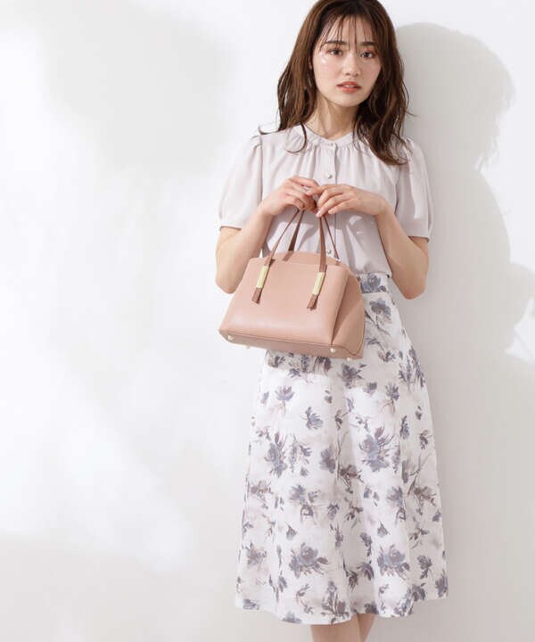 先行予約4月下旬 5月上旬入荷予定 ペイントフラワーフレアスカート Proportion Body Dressing サンエービーディーオンラインストア Sanei Online Store