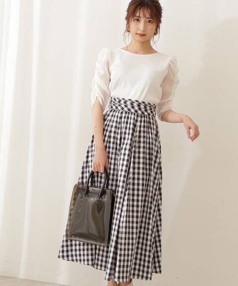 ギャザーロングスカート Proportion Body Dressing サンエービーディーオンラインストア Sanei Online Store