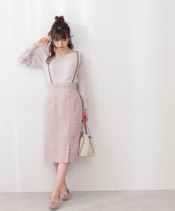 スプリングツイードジャンパースカート Proportion Body Dressing サンエービーディーオンラインストア Sanei Online Store スプリングツイードジャンパースカート Proportion Body Dressing サンエービーディーオンラインストア Sanei Online Store