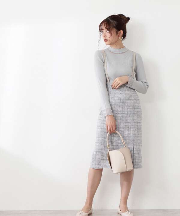 スプリングツイードジャンパースカート Proportion Body Dressing サンエービーディーオンラインストア Sanei Online Store スプリングツイードジャンパースカート Proportion Body Dressing サンエービーディーオンラインストア Sanei Online Store