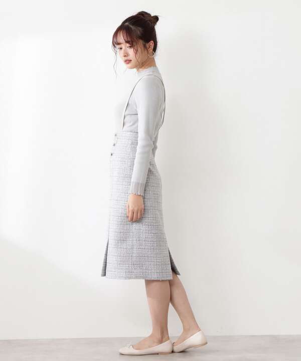 スプリングツイードジャンパースカート Proportion Body Dressing サンエービーディーオンラインストア Sanei Online Store スプリングツイードジャンパースカート Proportion Body Dressing サンエービーディーオンラインストア Sanei Online Store
