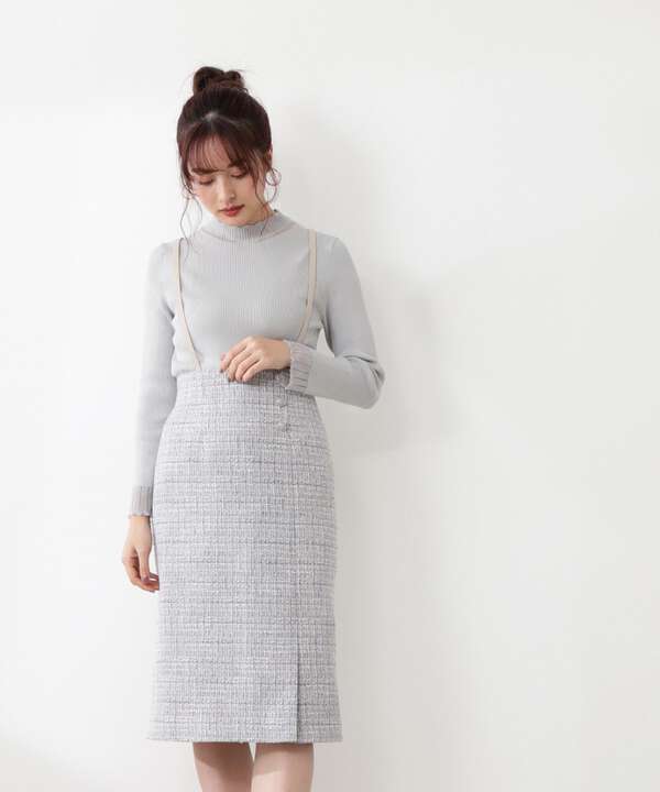 スプリングツイードジャンパースカート Proportion Body Dressing サンエービーディーオンラインストア Sanei Online Store スプリングツイードジャンパースカート Proportion Body Dressing サンエービーディーオンラインストア Sanei Online Store
