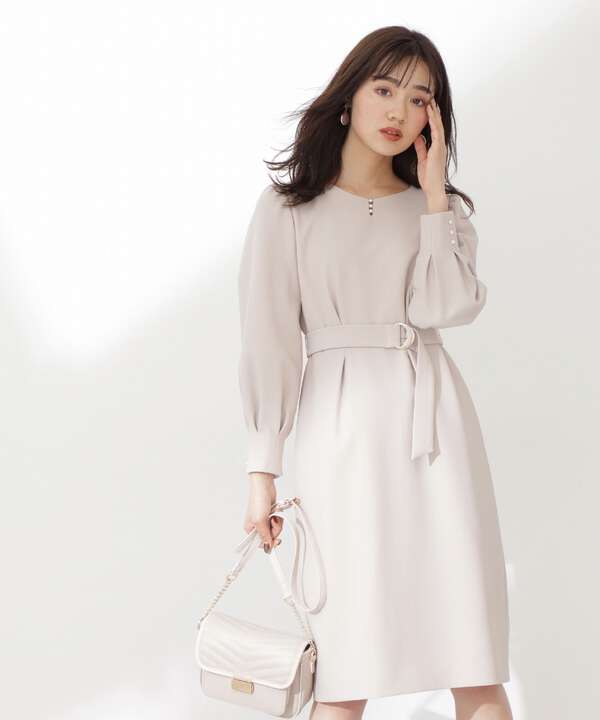 スリットパールタイトワンピース Proportion Body Dressing サンエービーディーオンラインストア Sanei Online Store