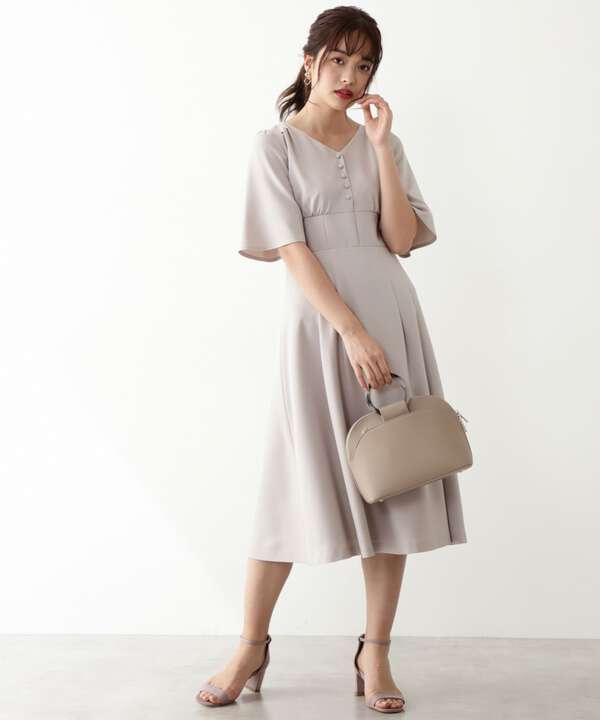 フレアスリーブタックワンピース Proportion Body Dressing サンエービーディーオンラインストア Sanei Online Store