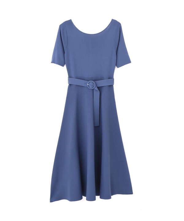 吉岡里帆さん着用 美人百花6月号 掲載商品 バックボタンクラシカルニットワンピース Proportion Body Dressing サンエービーディーオンラインストア Sanei Online Store