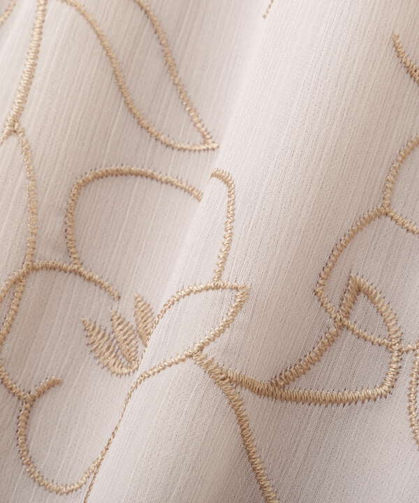 Edit Cologne バックシャン楊柳刺繍ワンピース Proportion Body Dressing サンエービーディーオンラインストア Sanei Online Store