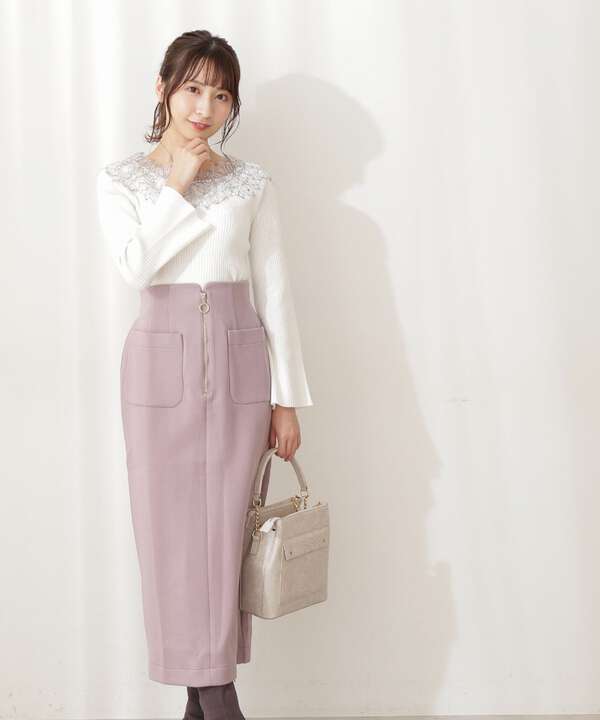 ダンボールニットタイトスカート Proportion Body Dressing サンエービーディーオンラインストア Sanei Online Store