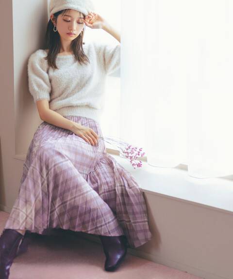 チェックプリーツスカート Proportion Body Dressing サンエービーディーオンラインストア Sanei Online Store