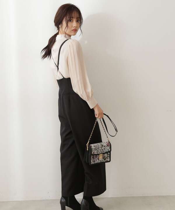 春早割 サス付きストレートパンツ