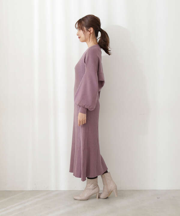 ボレロ付ニットワンピース Proportion Body Dressing サンエービーディーオンラインストア Sanei Online Store