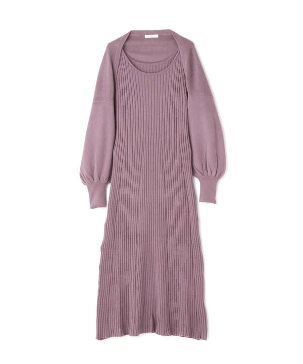 ボレロ付ニットワンピース Proportion Body Dressing サンエービーディーオンラインストア Sanei Online Store