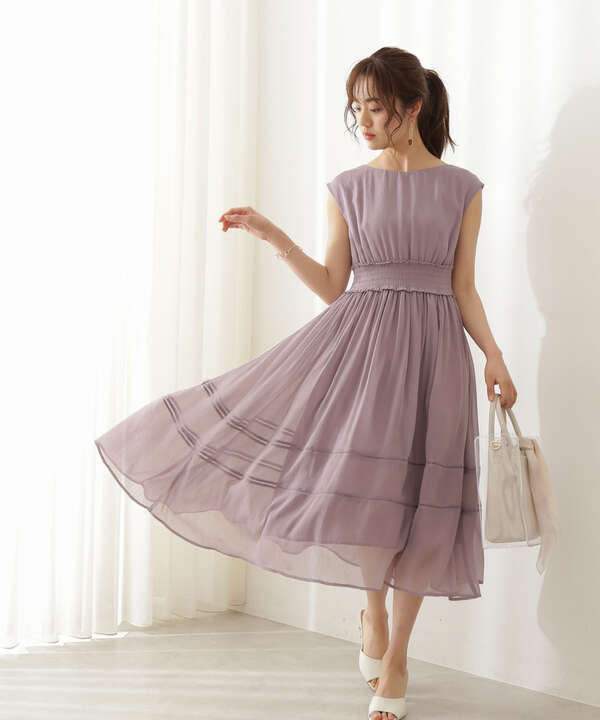 前後2way楊柳シャーリングワンピース Proportion Body Dressing サンエービーディーオンラインストア Sanei Online Store