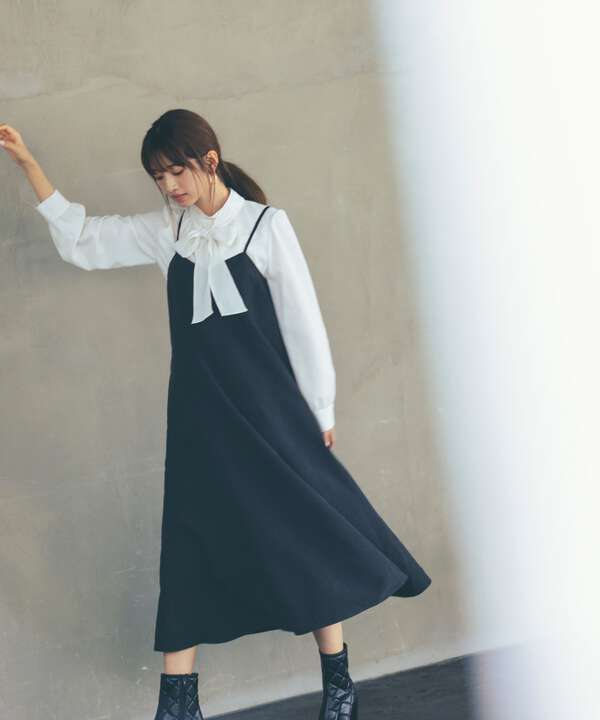 ピーチ起毛キャミワンピース Proportion Body Dressing サンエービーディーオンラインストア Sanei Online Store