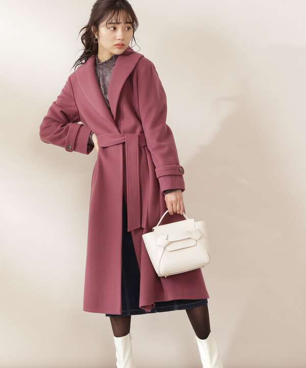 先行予約10月中旬 10月下旬入荷予定 代引き決済のみ ウールガウンコート Proportion Body Dressing サンエービーディーオンラインストア Sanei Online Store