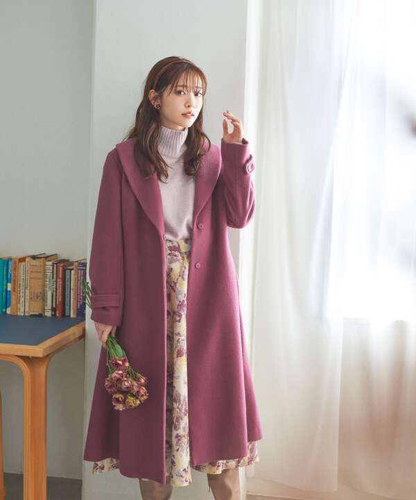 先行予約10月中旬 10月下旬入荷予定 代引き決済のみ ウールガウンコート Proportion Body Dressing サンエービーディーオンラインストア Sanei Online Store