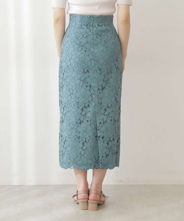 美人百花5月号掲載 宇垣美里さん着用商品 ビッグフラワーレースロングタイトスカート Proportion Body Dressing プロポーションボディドレッシング 公式 通販 Mix Tokyo