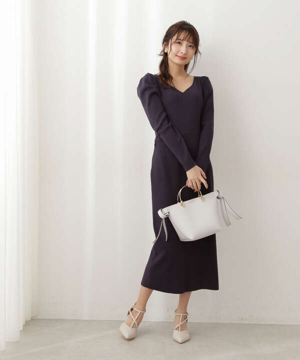 ナローバックパールワンピース Proportion Body Dressing サンエービーディーオンラインストア Sanei Online Store