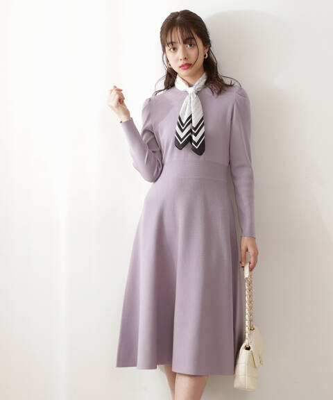 クラシカルニットバックデザインワンピース Proportion Body Dressing サンエービーディーオンラインストア Sanei Online Store