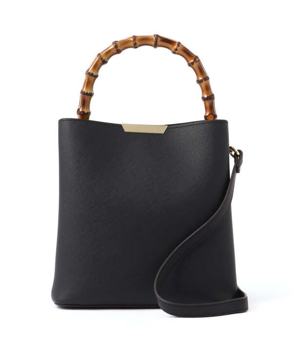 美人百花5月号掲載 宇垣美里さん着用商品 バンブーハンドルショルダーバッグ Proportion Body Dressing サンエービーディーオンラインストア Sanei Online Store