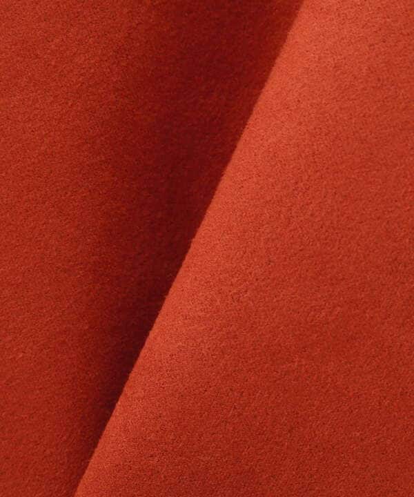 ビットチャーム付きスエード台形ミニスカート WEB限定カラー：オレンジ
