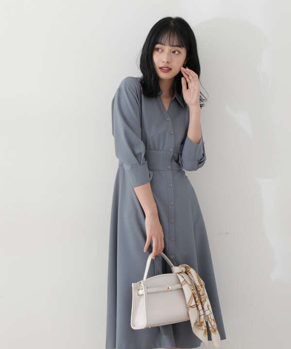ハイウエストシャツワンピース Proportion Body Dressing サンエービーディーオンラインストア Sanei Online Store ハイウエストシャツワンピース Proportion Body Dressing サンエービーディーオンラインストア Sanei Online Store