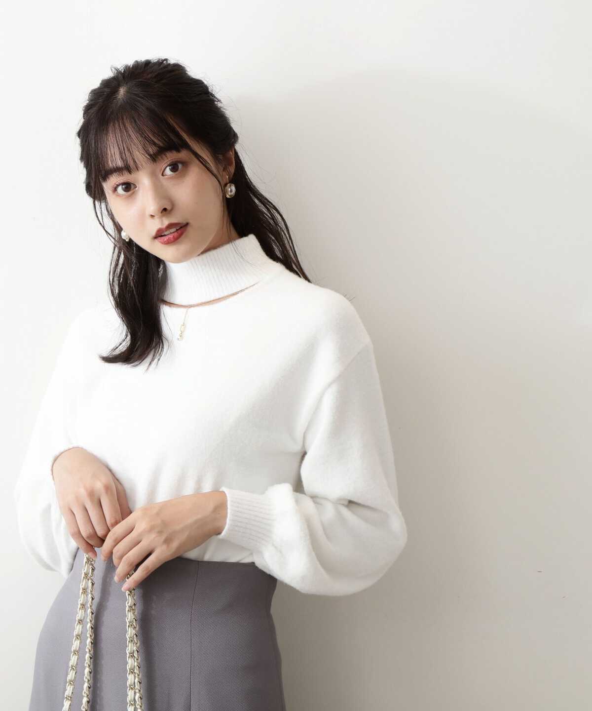 2Wayミニフェザーチェーンニット | PROPORTION BODY DRESSING 