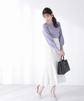 ドットアシメマーメイドスカート