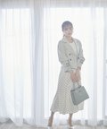 ドットアシメマーメイドスカート