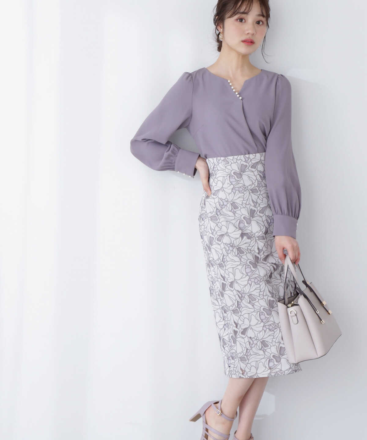 Proportion Body Dressing♡大人カットワークレーススカート