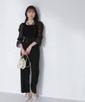 ハイウエストストレートパンツ