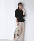 ベーシックテーパードパンツ