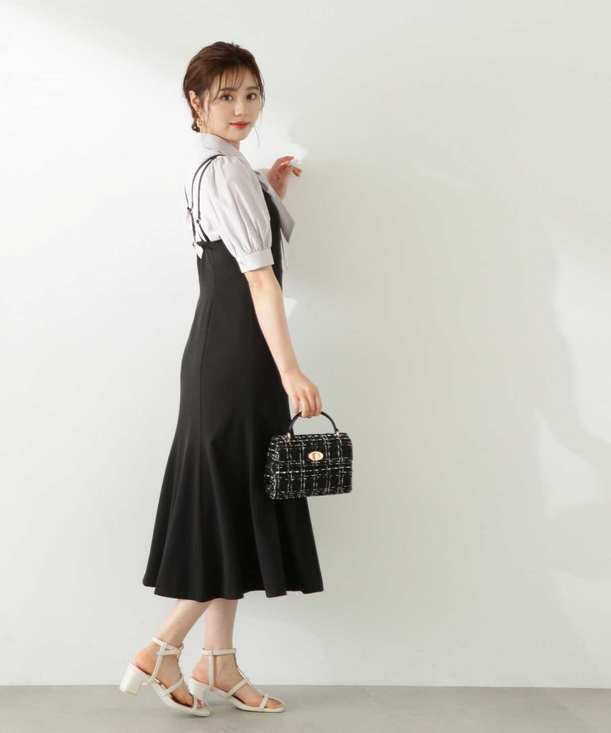【追加生産予約4月下旬-5月上旬入荷予定】マーメイドキャミワンピース