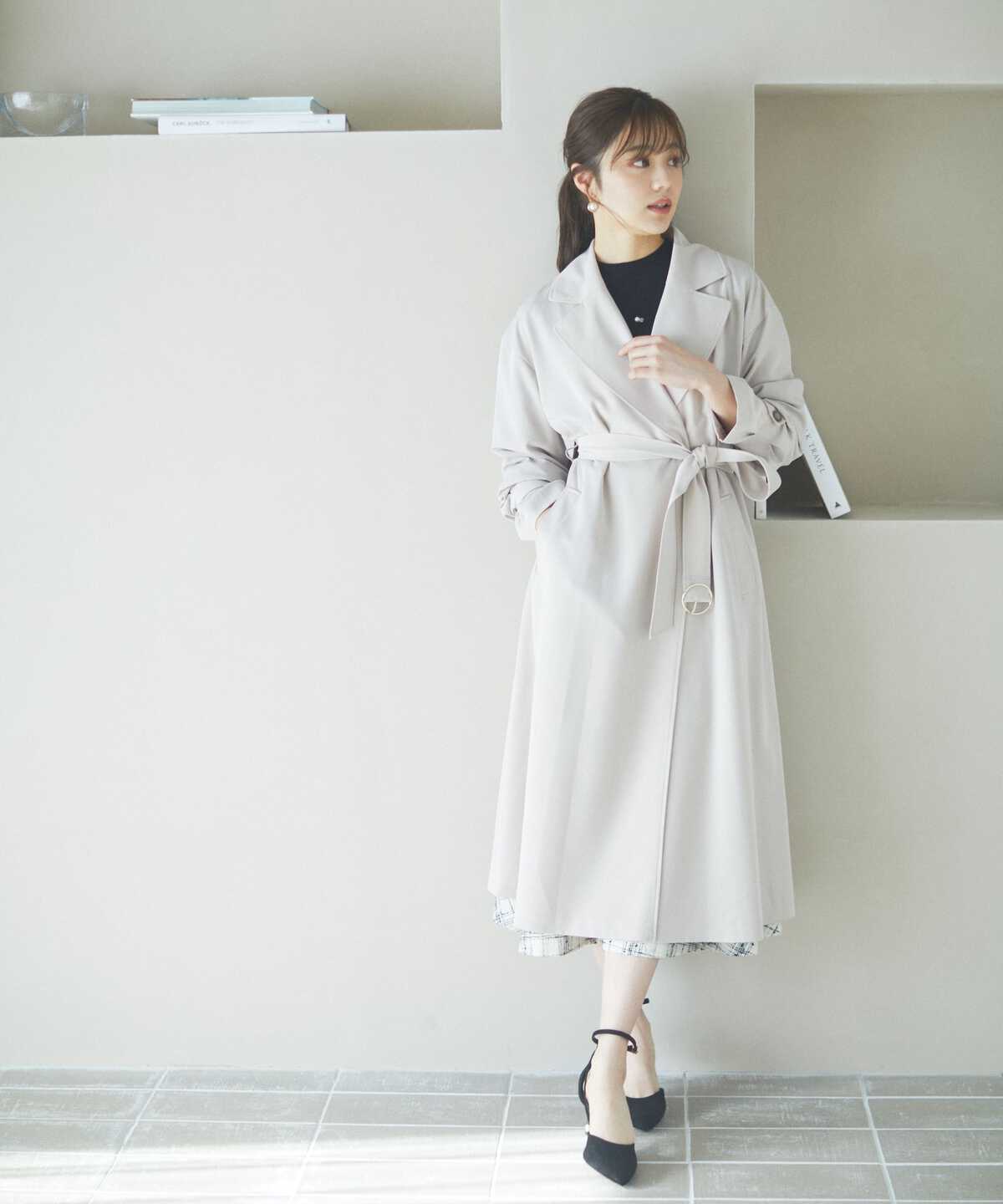 PROPORTION BODY DRESSING テーラーコート グレージュ S 激安大特価