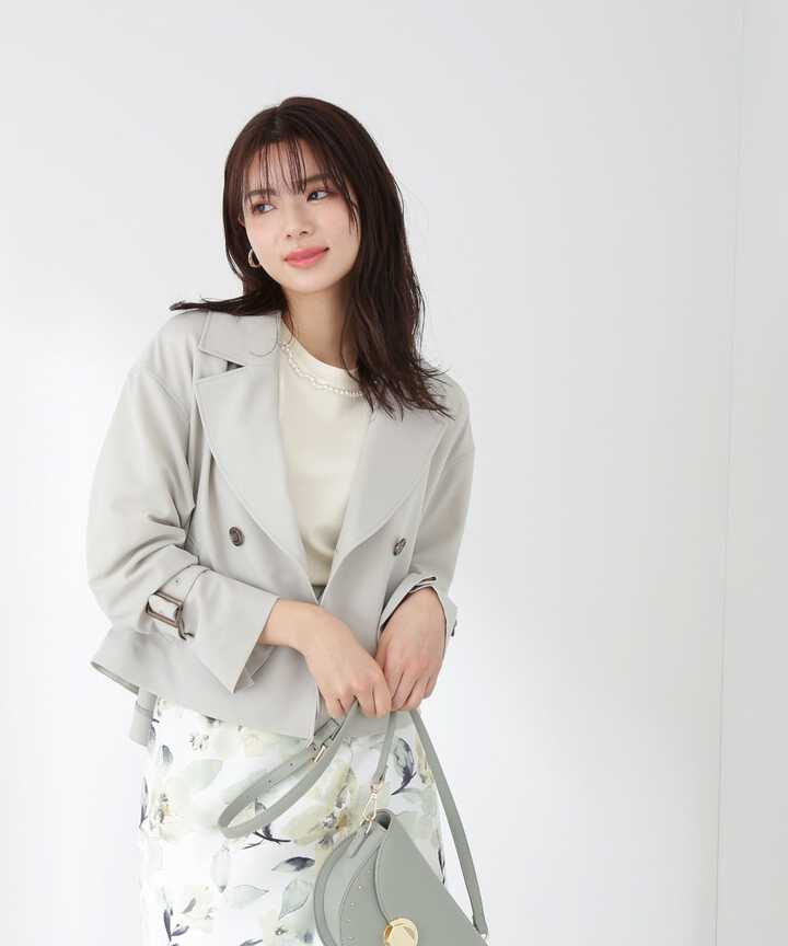 ベーシックショートトレンチコート | PROPORTION BODY DRESSING 