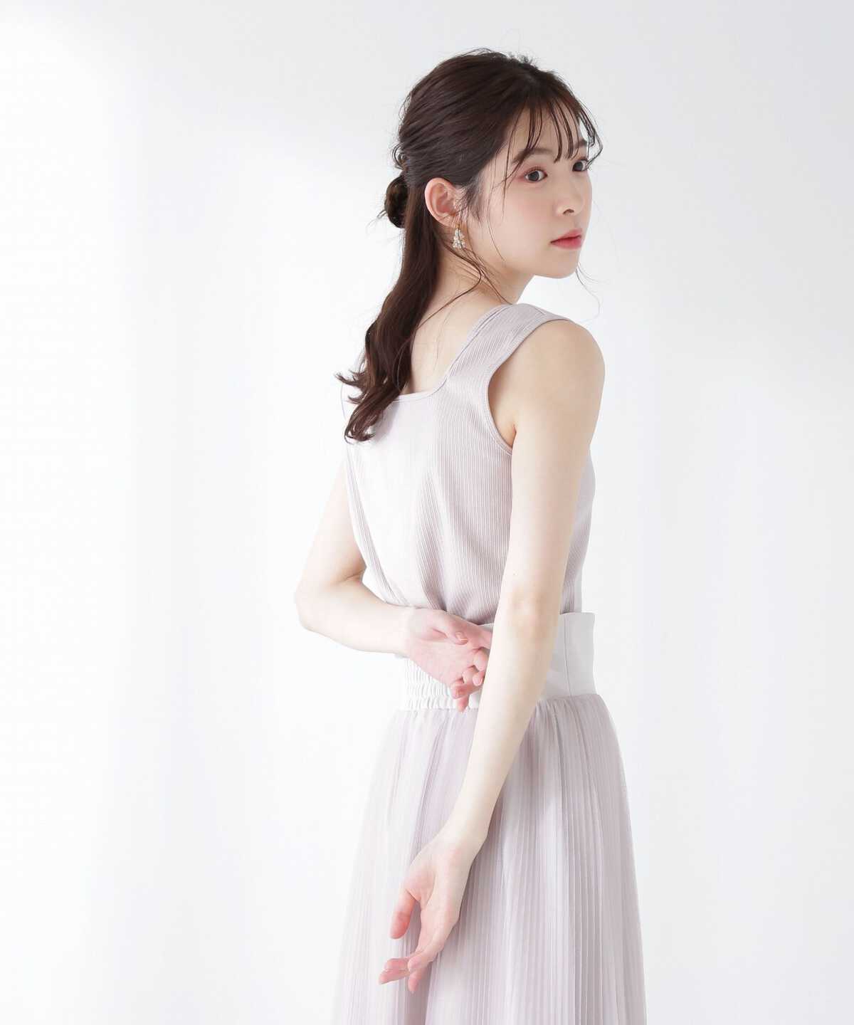 《EDIT COLOGNE》前後2Wayテレコタンクトップ