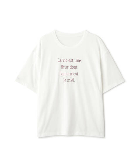 《EDIT COLOGNE》ロゴプリントTシャツ