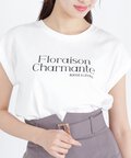 【美人百花6月号掲載 休井美郷さん着用商品】【鈴木愛理さん着用商品】《EDIT COLOGNE》ロゴTシャツ